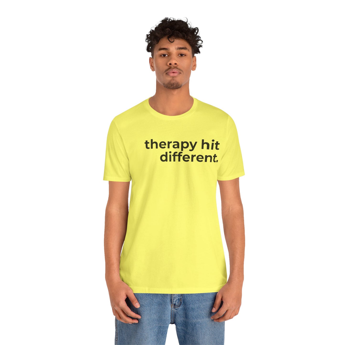 Therapy Hit Different Short Sleeve Tee