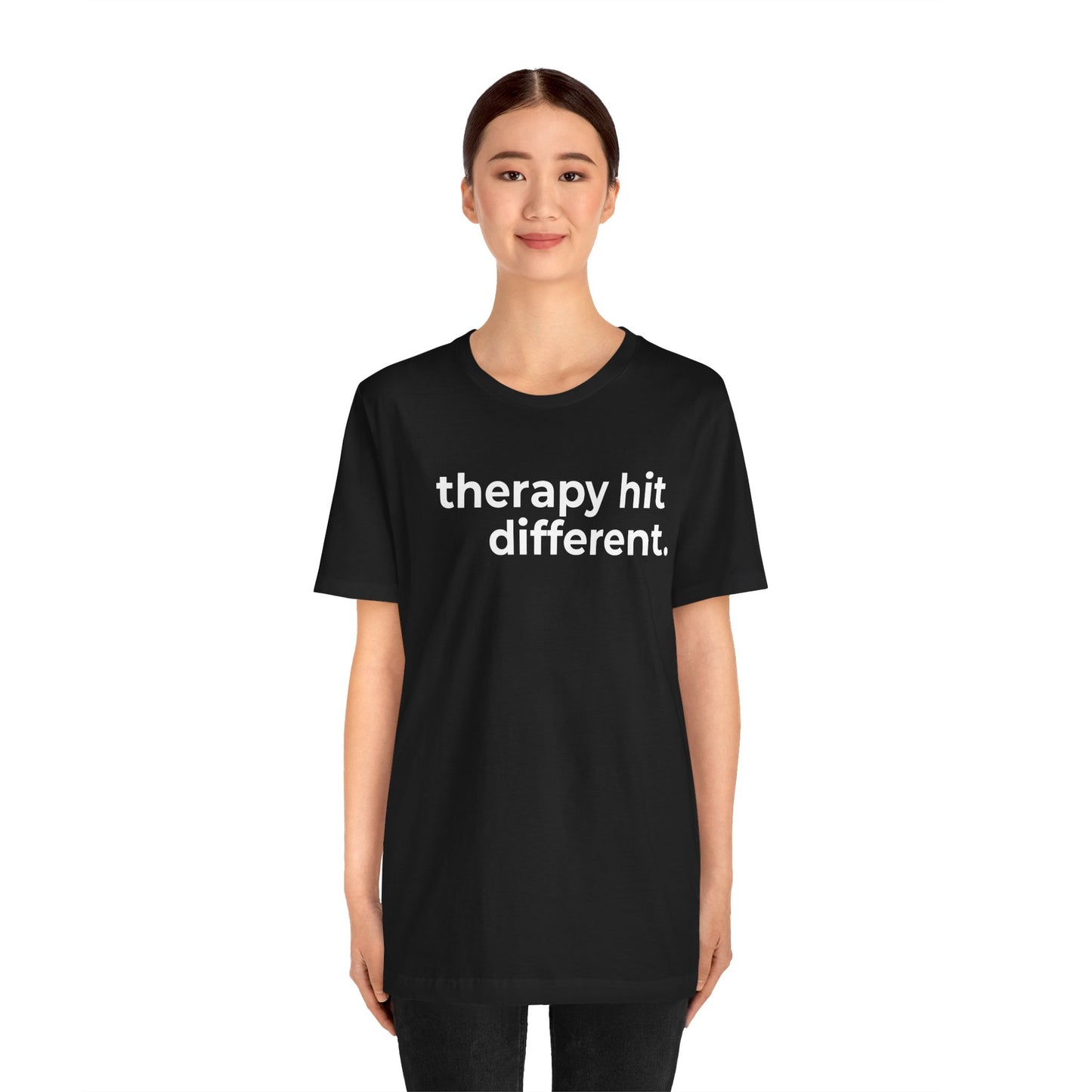 Therapy Hit Different Short Sleeve Tee