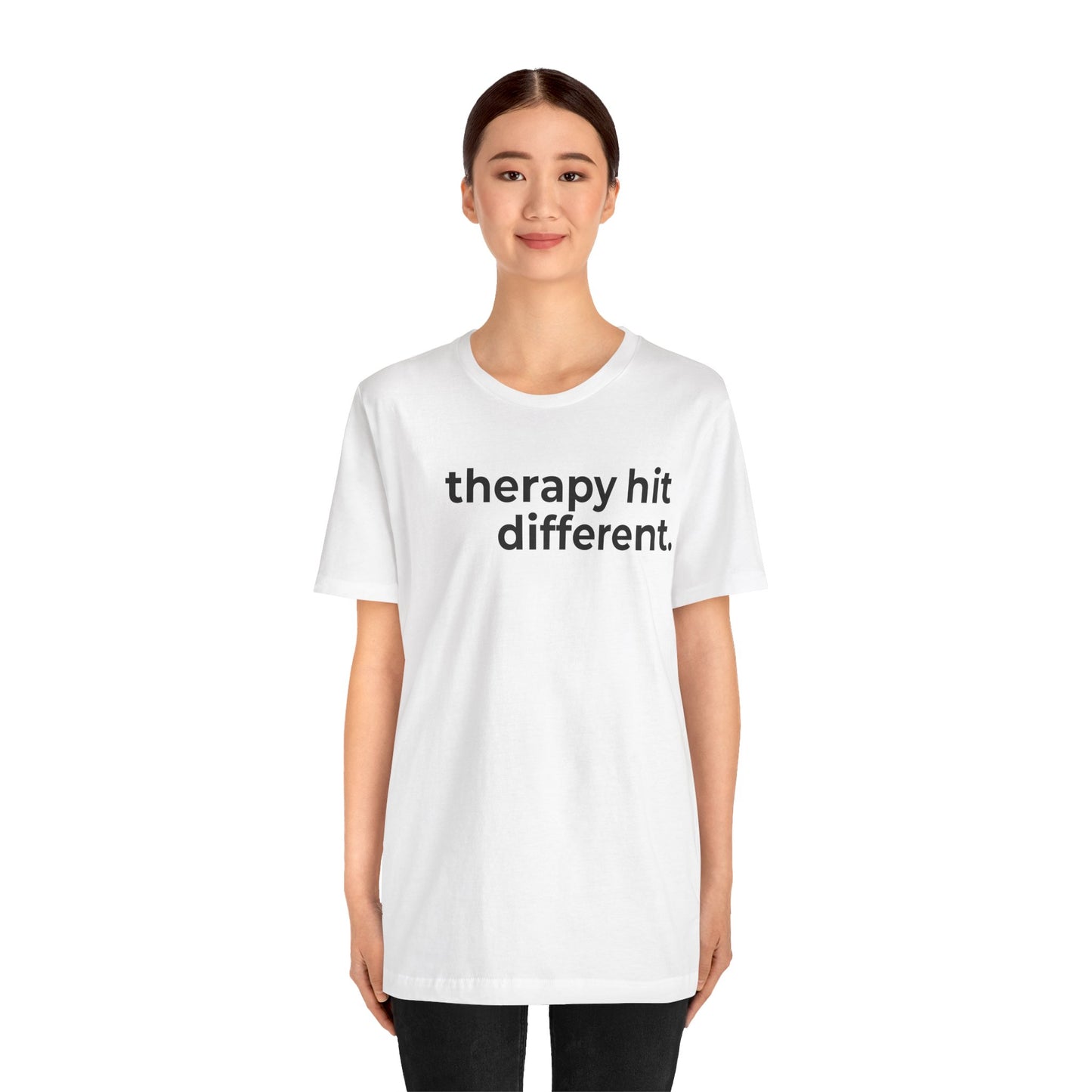 Therapy Hit Different Short Sleeve Tee