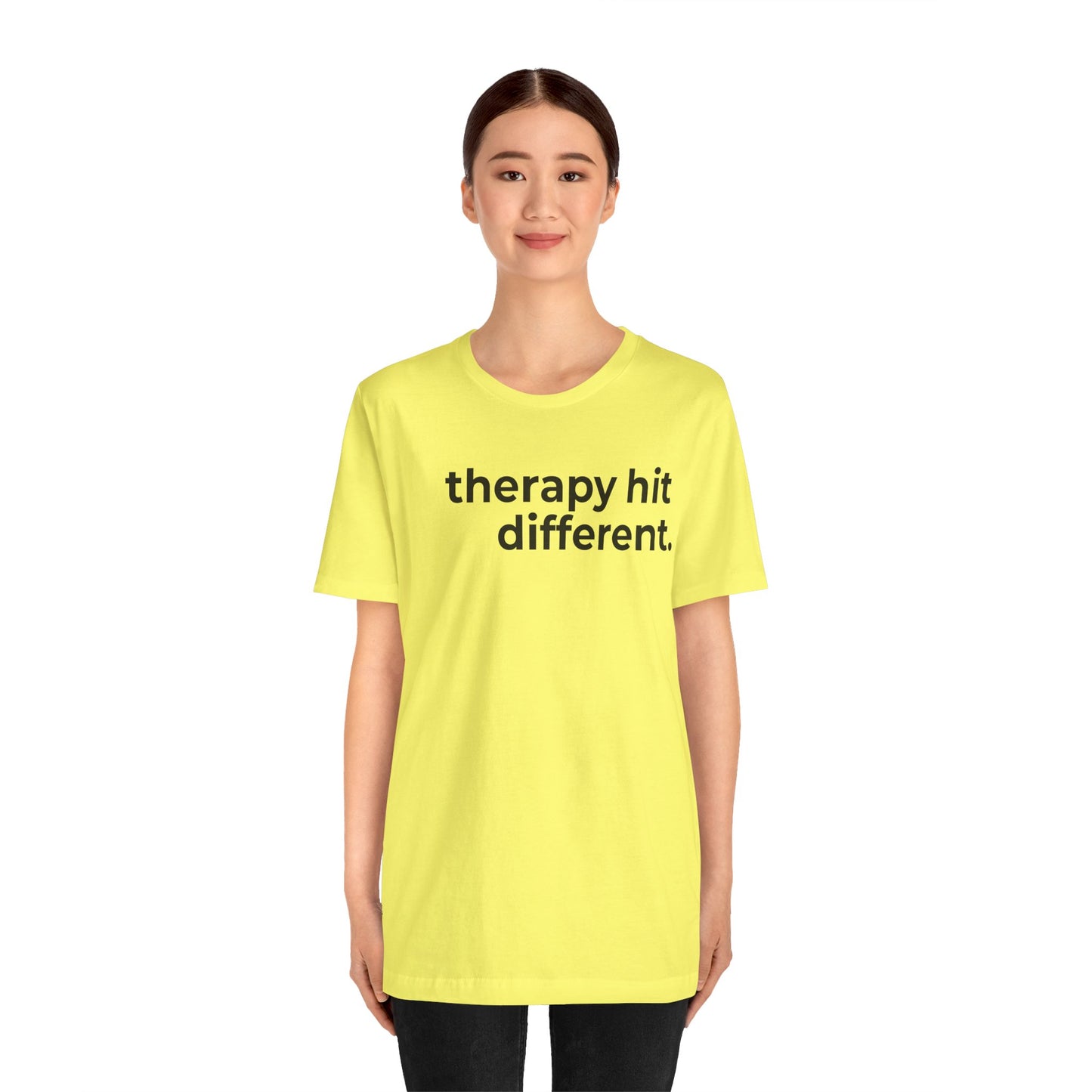 Therapy Hit Different Short Sleeve Tee