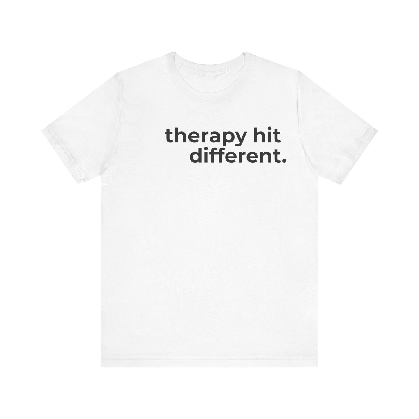 Therapy Hit Different Short Sleeve Tee