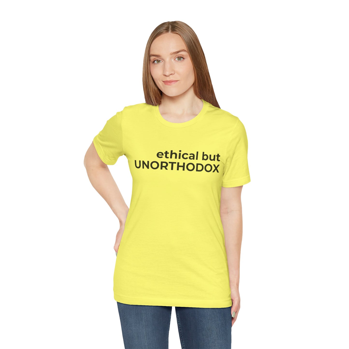Ethical but Unorthodox Short Sleeve Tee