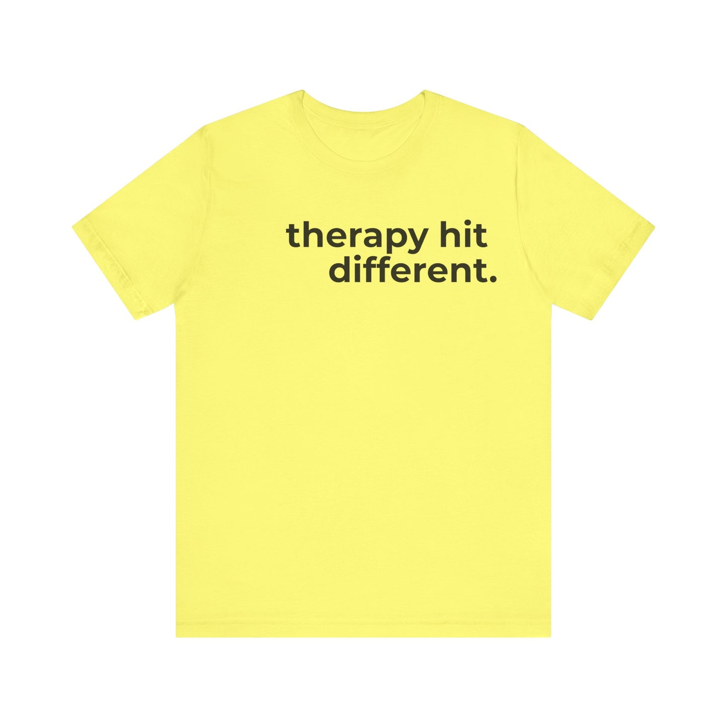 Therapy Hit Different Short Sleeve Tee