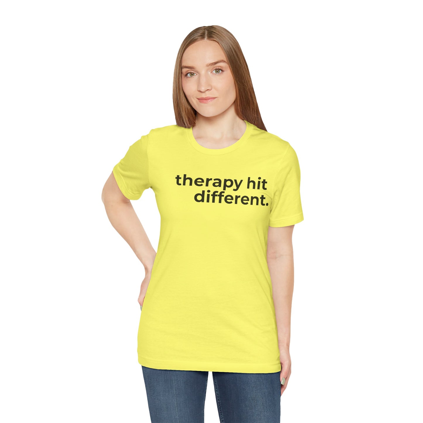 Therapy Hit Different Short Sleeve Tee