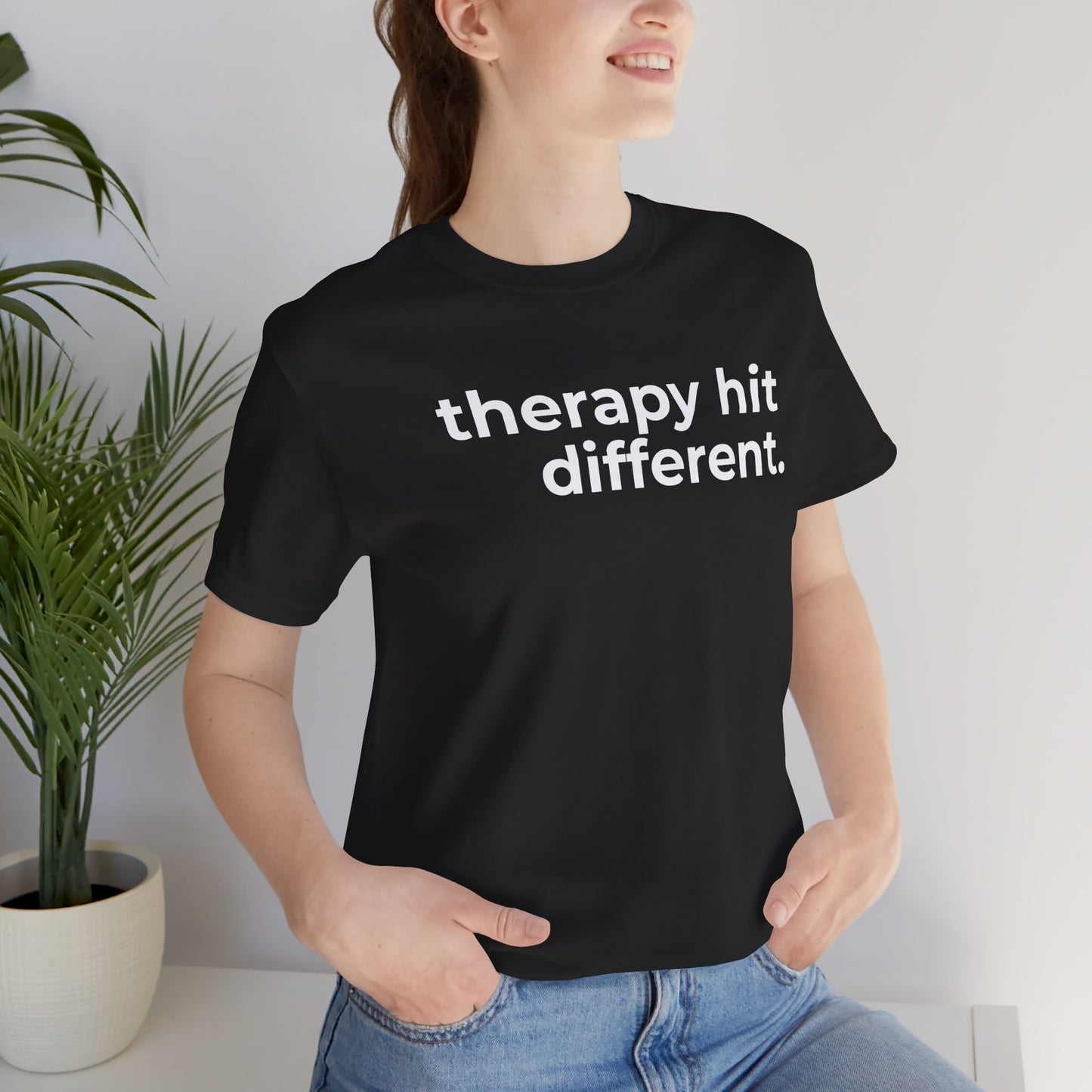 Therapy Hit Different Short Sleeve Tee