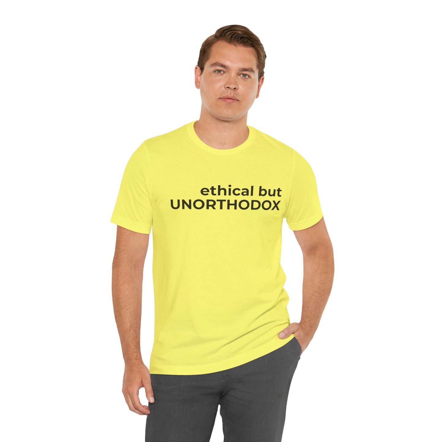 Ethical but Unorthodox Short Sleeve Tee