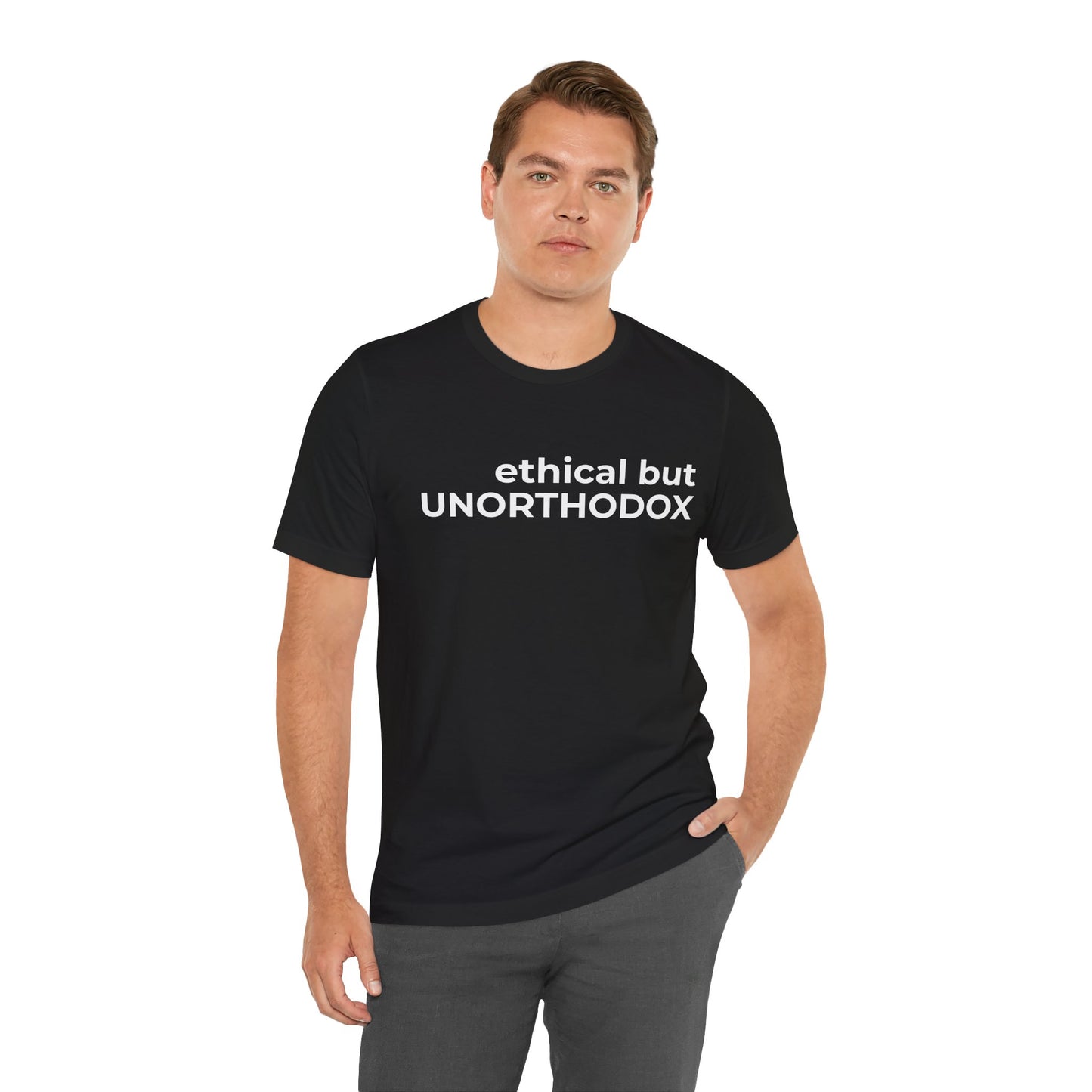Ethical but Unorthodox Short Sleeve Tee