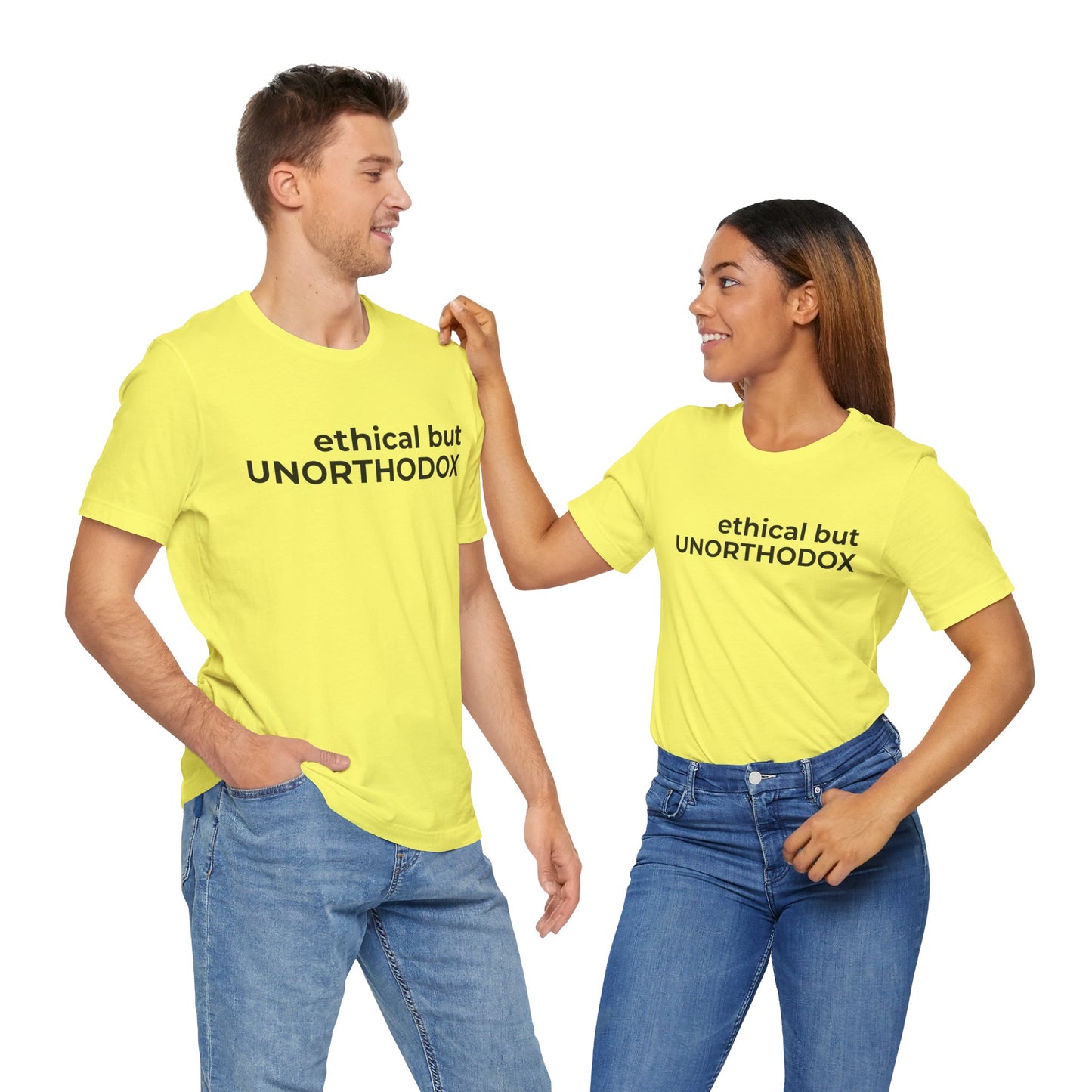 Ethical but Unorthodox Short Sleeve Tee
