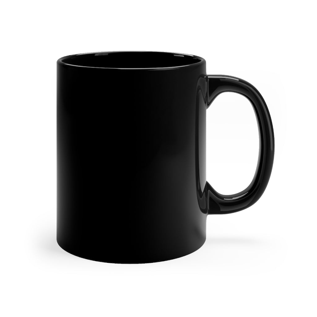 I don't care: black mug